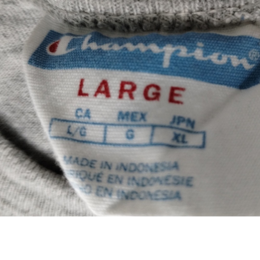 Champion T-Shirt‎ Crew Neck Short Sleeve Everyday Casual Top Large - Picture 2 of 6